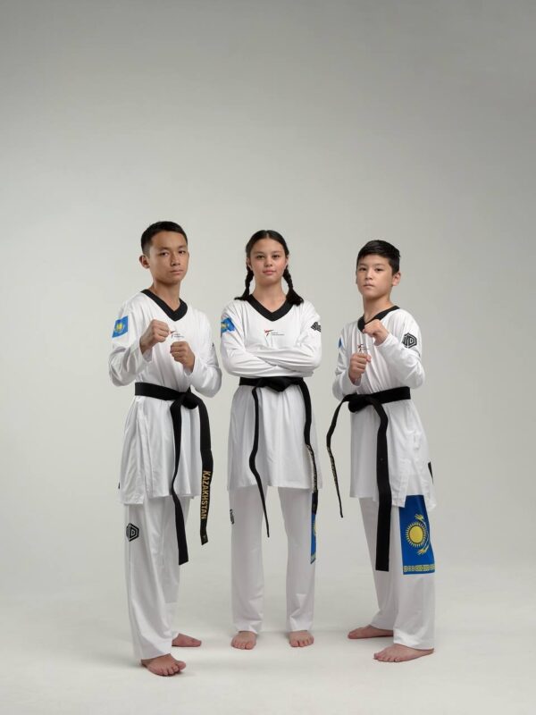 Олимпийский дабок для тхэквондо OWOD c флагом Казахстана