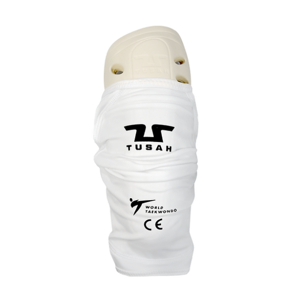 Щитки защита предплечья и голени Tusah EVO,  белые , S,M,L,XL