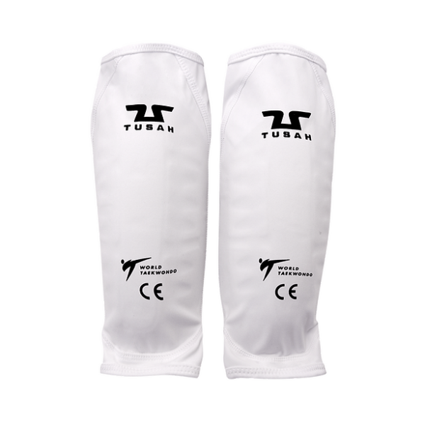 Щитки защита предплечья и голени Tusah EVO,  белые , S,M,L,XL