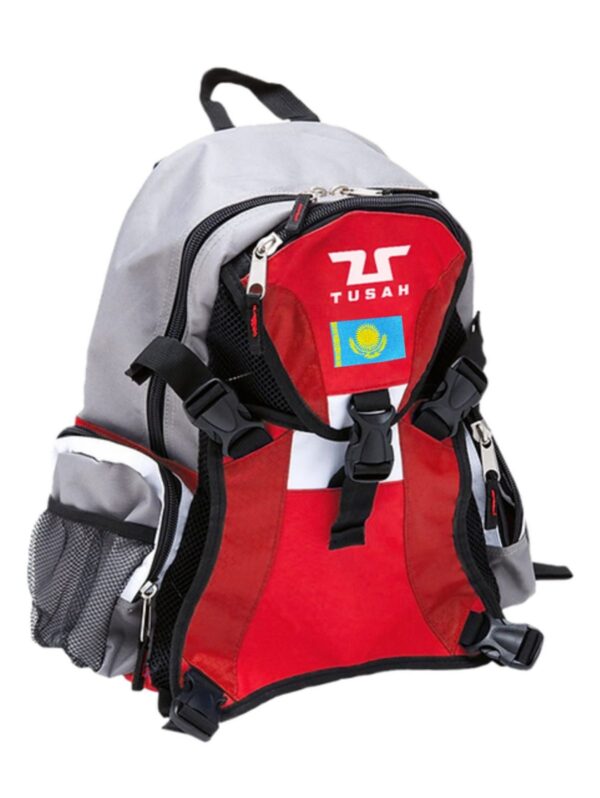 Рюкзак спортивный Tusah Ez-Fit, с флагом Казахстана, красный